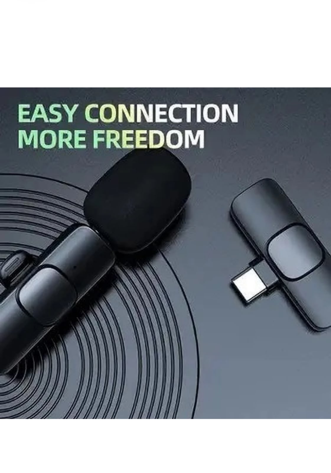Wireless Microphone Clip Mic